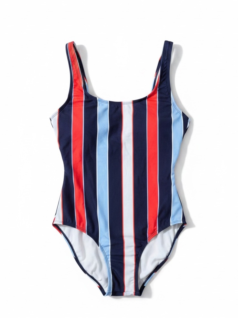 Tommy Hilfiger Striped Swimsuit One Piece in Red, White, and Blue, sz 4 NWT